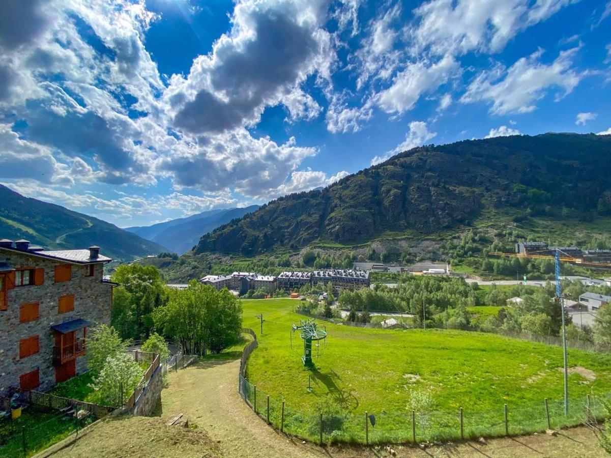 Naturaleza En Soldeu - Disfruta En Familia De Terraza Con Vistas - Parking Gratis Canillo Eksteriør billede